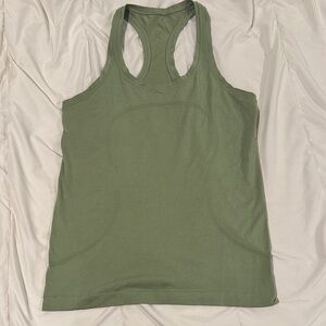 Lululemon Athletica Sage Green Tank Top